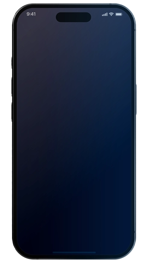 Interfaz móvil de Fjord Finspirex